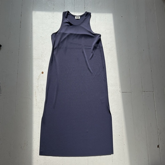 Weekday Sleek Purple Maxi Dress - Picture 1 of 12
